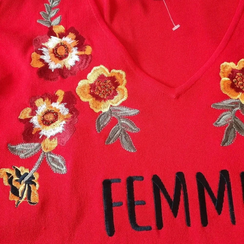 INC International Concept •2X• Femme Embroidered - Picture 4 of 9